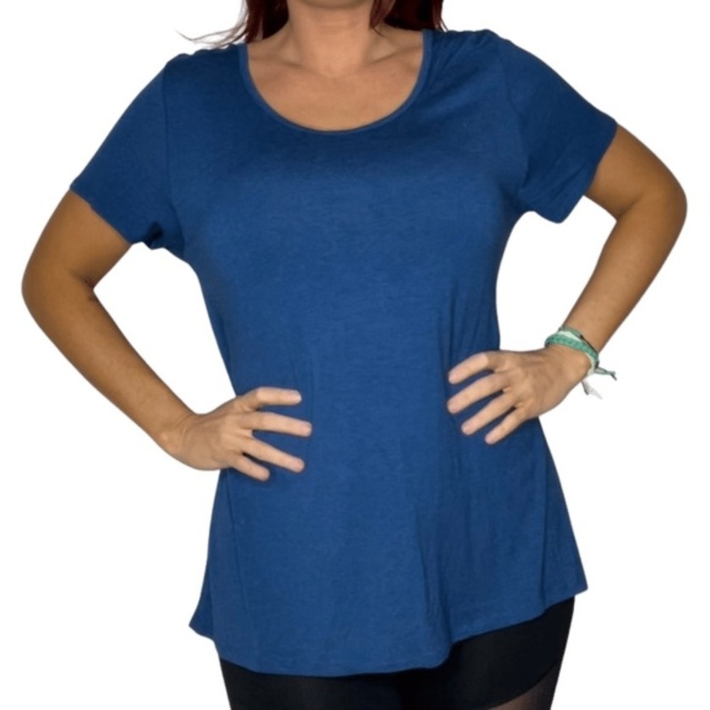 Lularoe Blue Top NWT